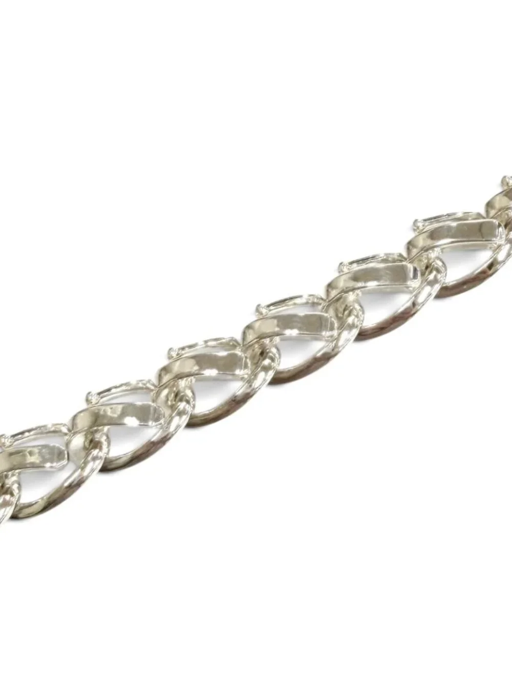 Tiffany & Co Forge Large Link Bracelet 16 Links Silver 18